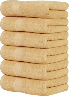 Foto 1 | Toallas De Mano Utopia Towels Premium, 100% Algodón Hilado En Anillos, 6 Unidades - Venta Internacional.