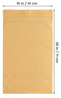 Foto 2 | Toallas De Mano Utopia Towels Premium, 100% Algodón Hilado En Anillos, 6 Unidades - Venta Internacional.