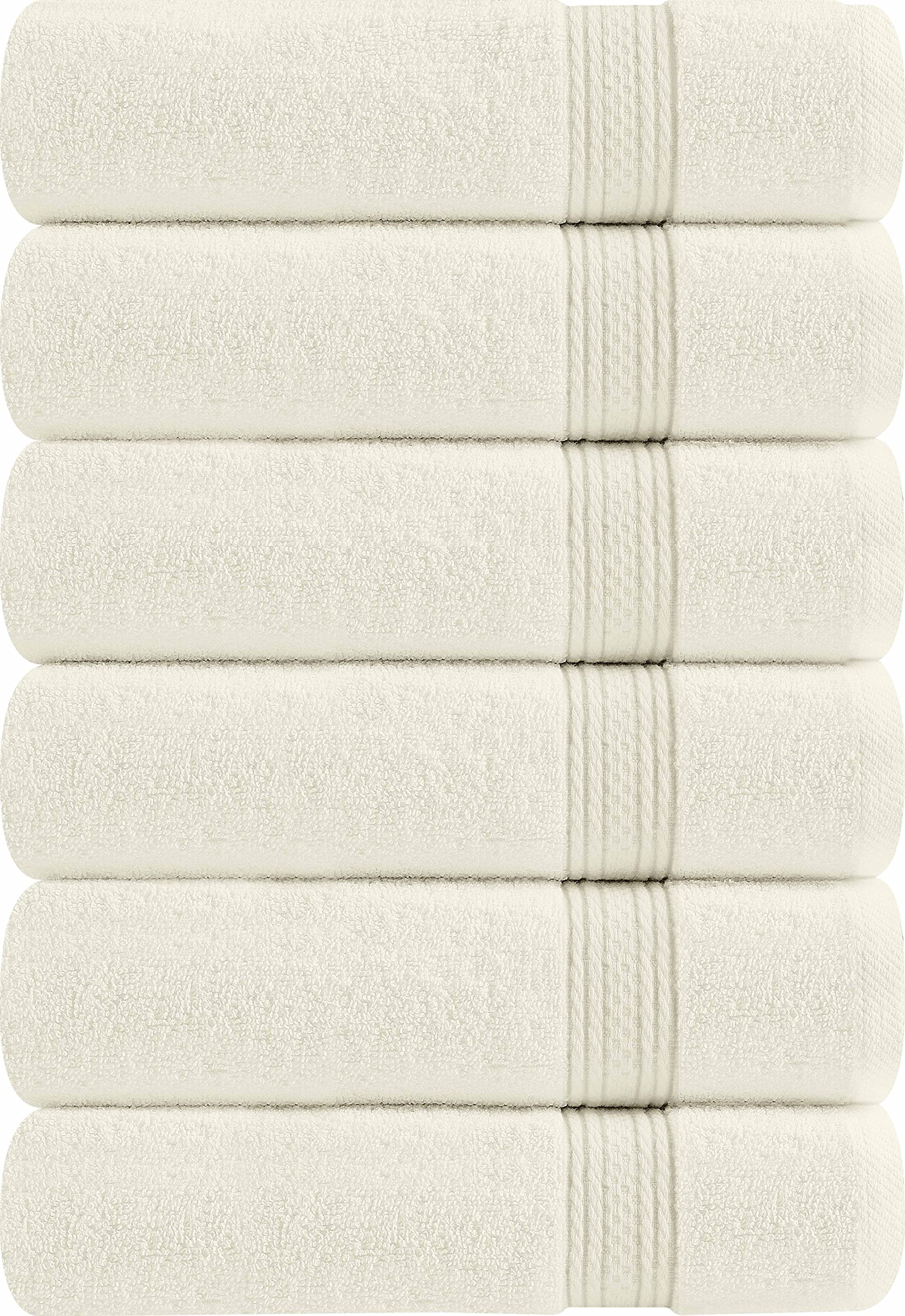 Foto 3 pulgar | Toallas De Mano Utopia Towels Premium, 100% Algodón, 600 G/m², Paquete De 6 - Venta Internacional.