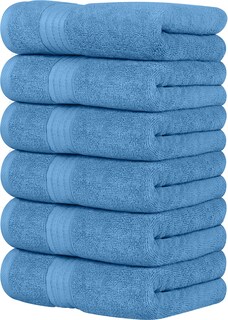 Foto 1 | Toallas De Mano Utopia Towels Premium, 100% Algodón Hilado En Anillos, 6 Unidades - Venta Internacional.
