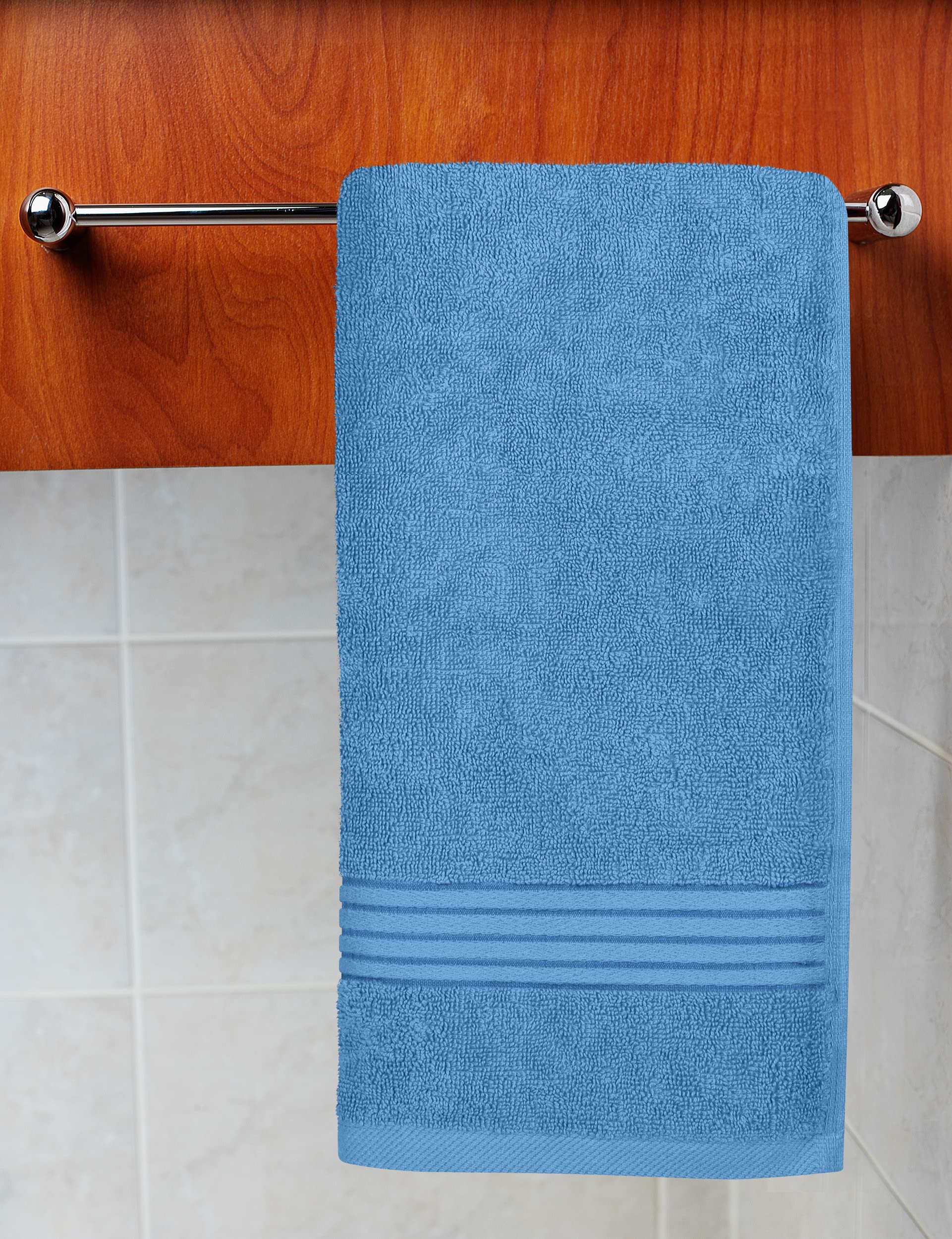 Foto 7 | Toallas De Mano Utopia Towels Premium, 100% Algodón Hilado En Anillos, 6 Unidades - Venta Internacional.