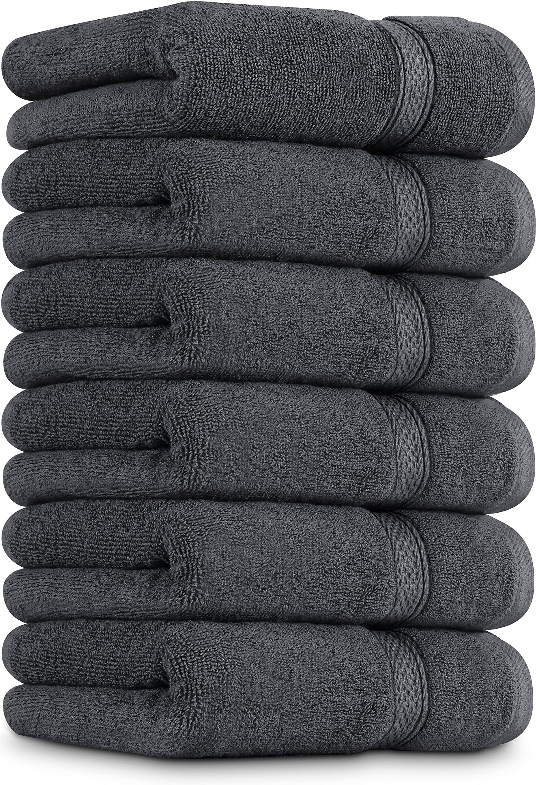 Toallas De Mano Utopia Towels Premium, 100% Algodón, 16 X 28 Cm, Gris 6p - Venta Internacional.