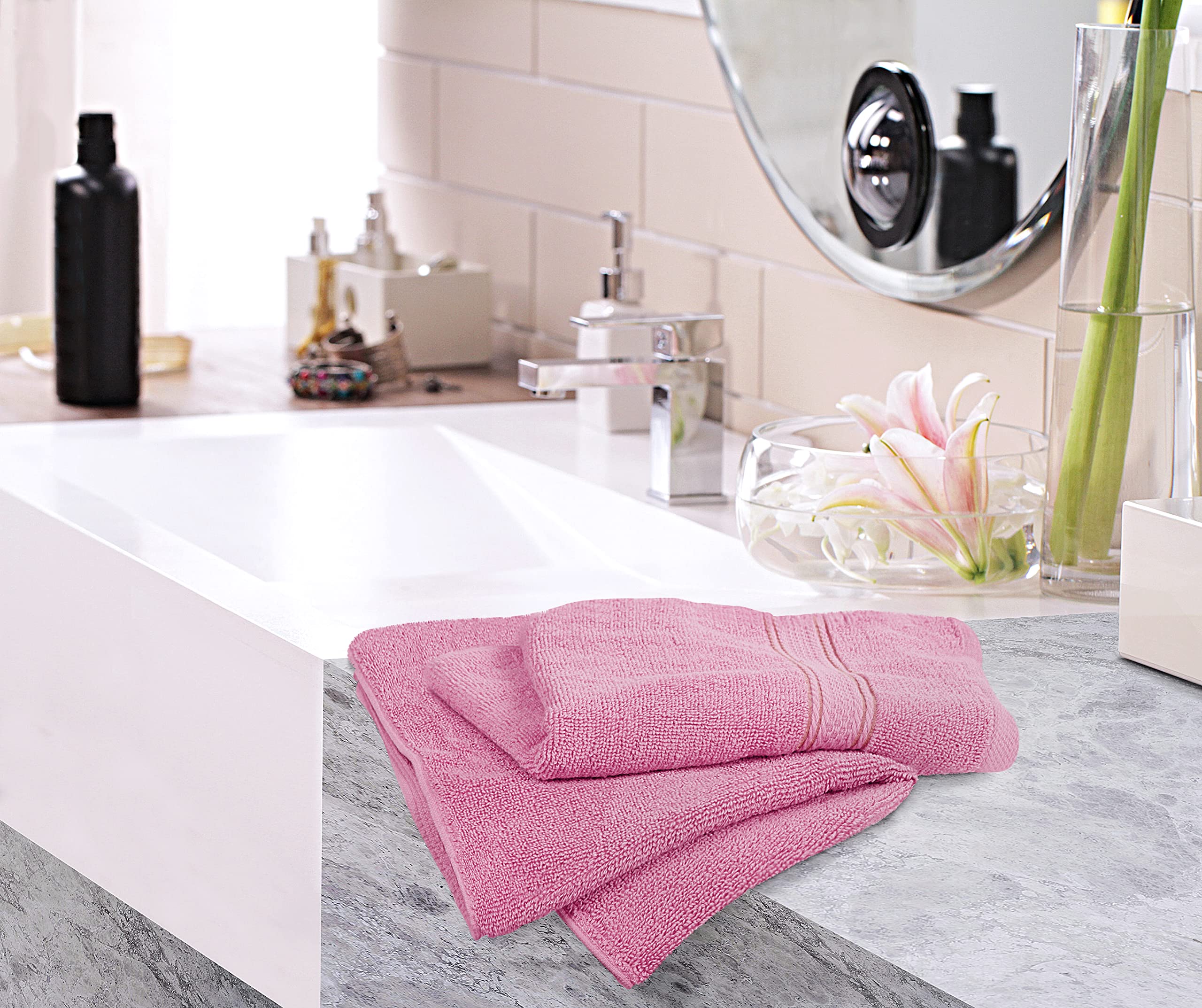 Foto 5 | Toallas De Mano Utopia Towels Premium, 100% Algodón, 600 G/m², Paquete De 6 - Venta Internacional.