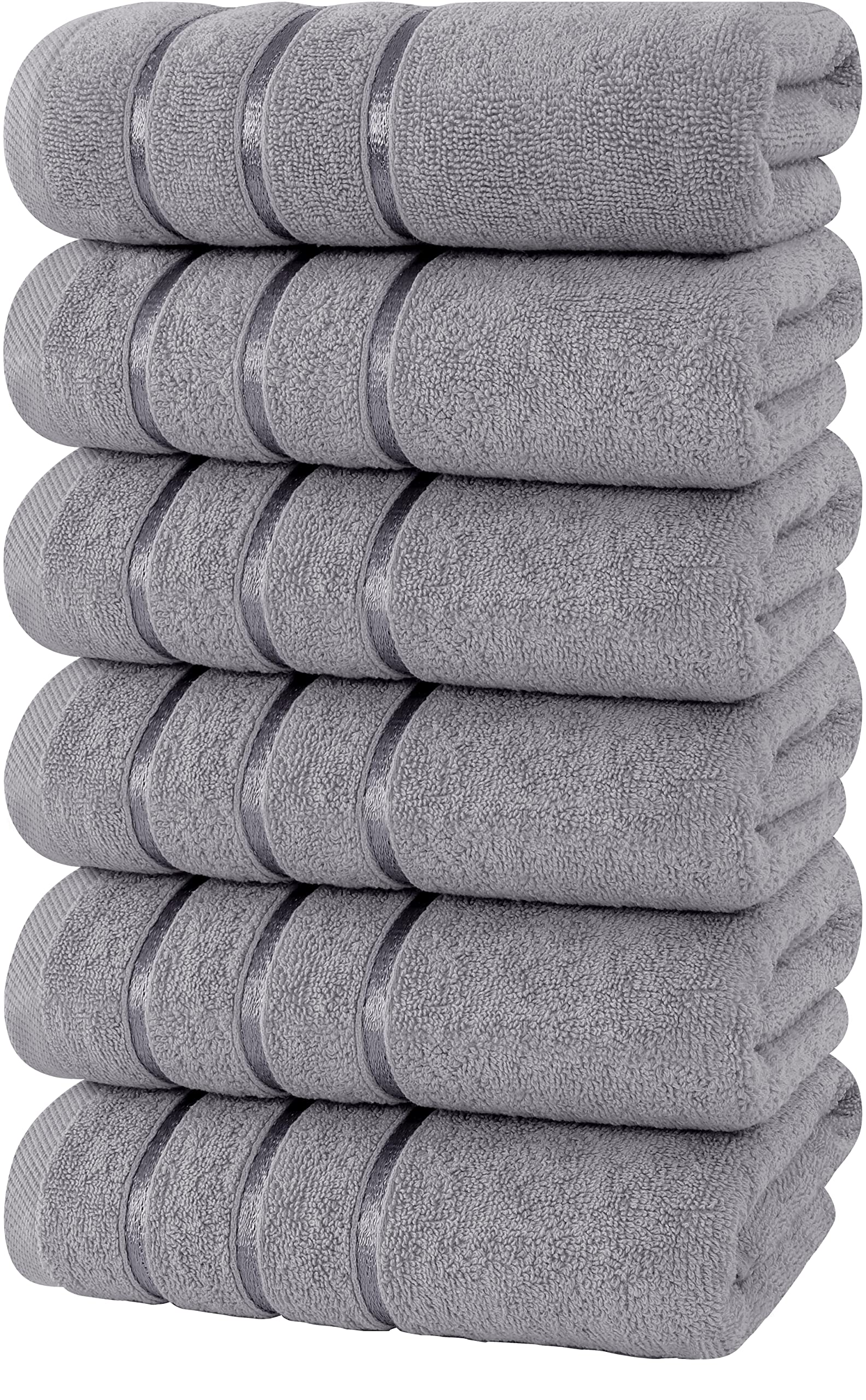 Hand Towels Utopia Towels, Viscosa, 16 X 28 Pulgadas, Algodón Hilado En Anillos, Paquete De 6 - Venta Internacional.