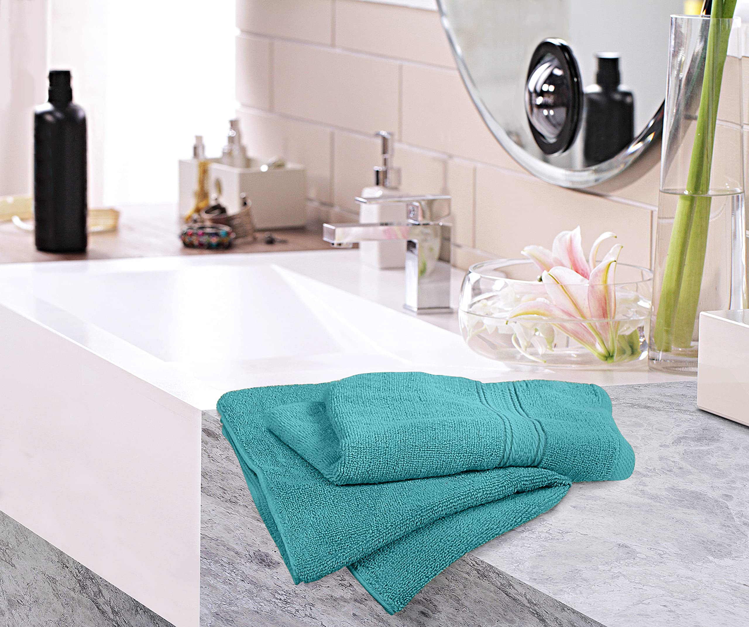 Foto 5 | Toallas De Mano Utopia Towels Premium, 100% Algodón, 16 X 28 Cm, 600 G/m² - Venta Internacional.