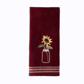 Foto 3 | Juego De Toallas De Mano Skl Home Sunflower En Tarro, 2 Piezas, 100% Algodón - Venta Internacional.