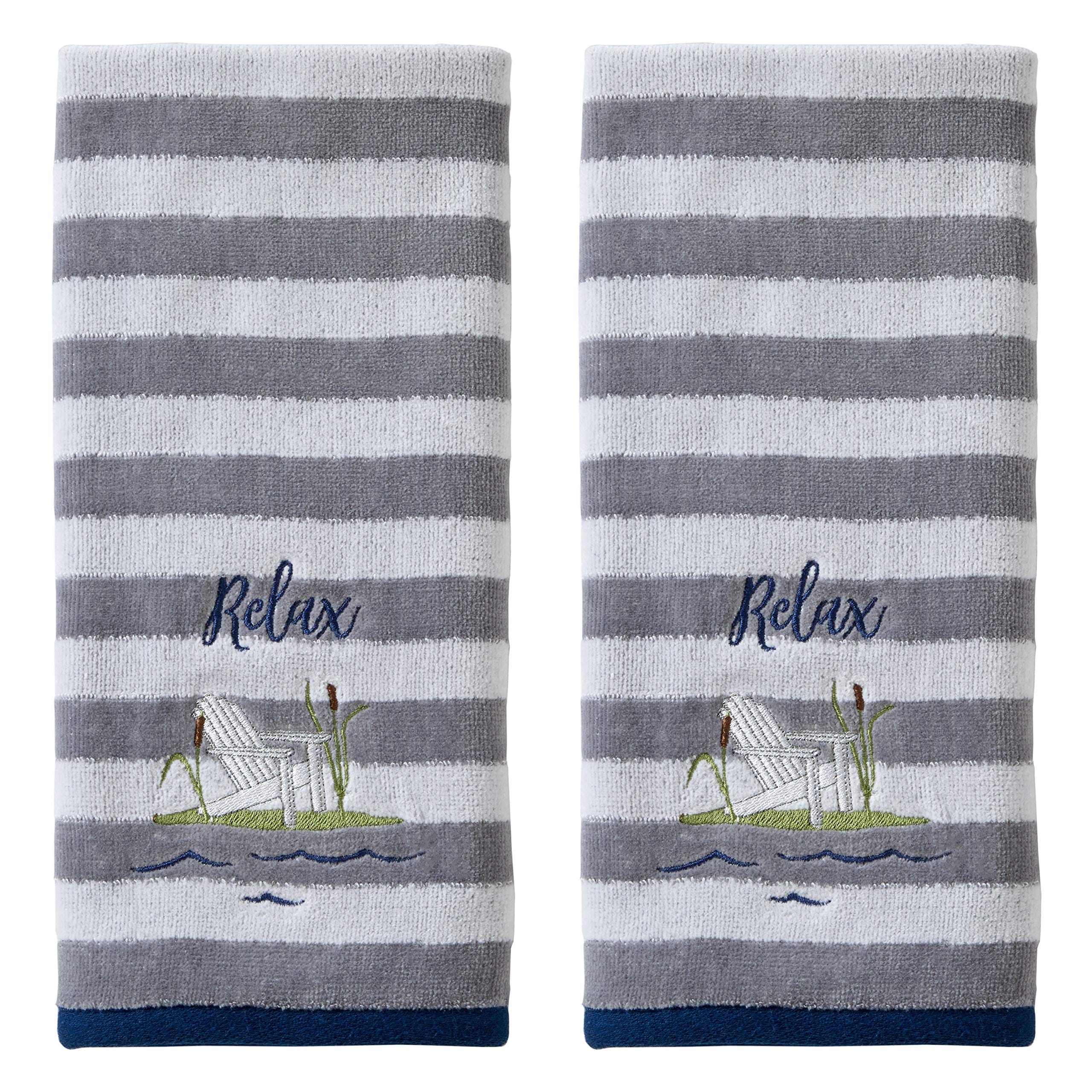 Toalla De Mano Skl Home Relax Sillón, Paquete De 2 Unidades, 100% Algodón, 40 X 65 Cm - Venta Internacional. $674