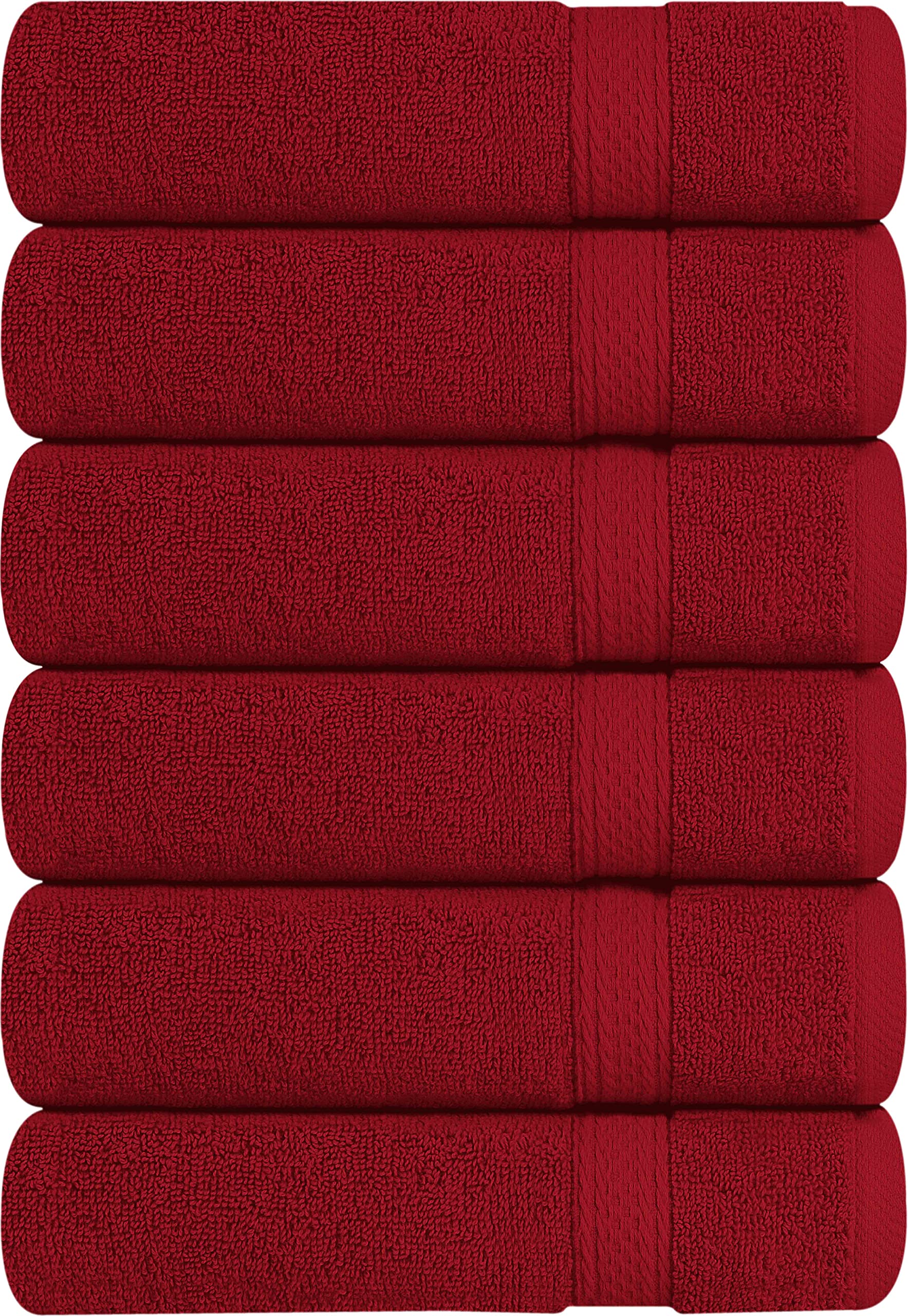 Foto 2 pulgar | Toallas De Mano Utopia Towels Premium, 100% Algodón, 72 Unidades, Color Rojo - Venta Internacional.