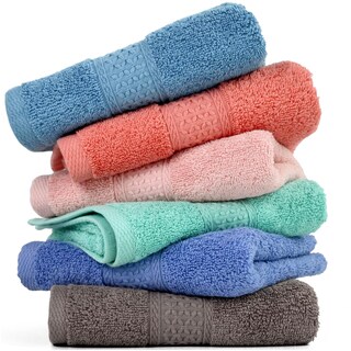 Foto 1 | Juego de Toallas de Mano Cleanbear Cotton Paquete De 6 Unidades Ultrasuaves - Venta Internacional
