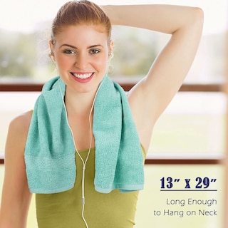 Foto 5 | Juego de Toallas de Mano Cleanbear Cotton Paquete De 6 Unidades Ultrasuaves - Venta Internacional