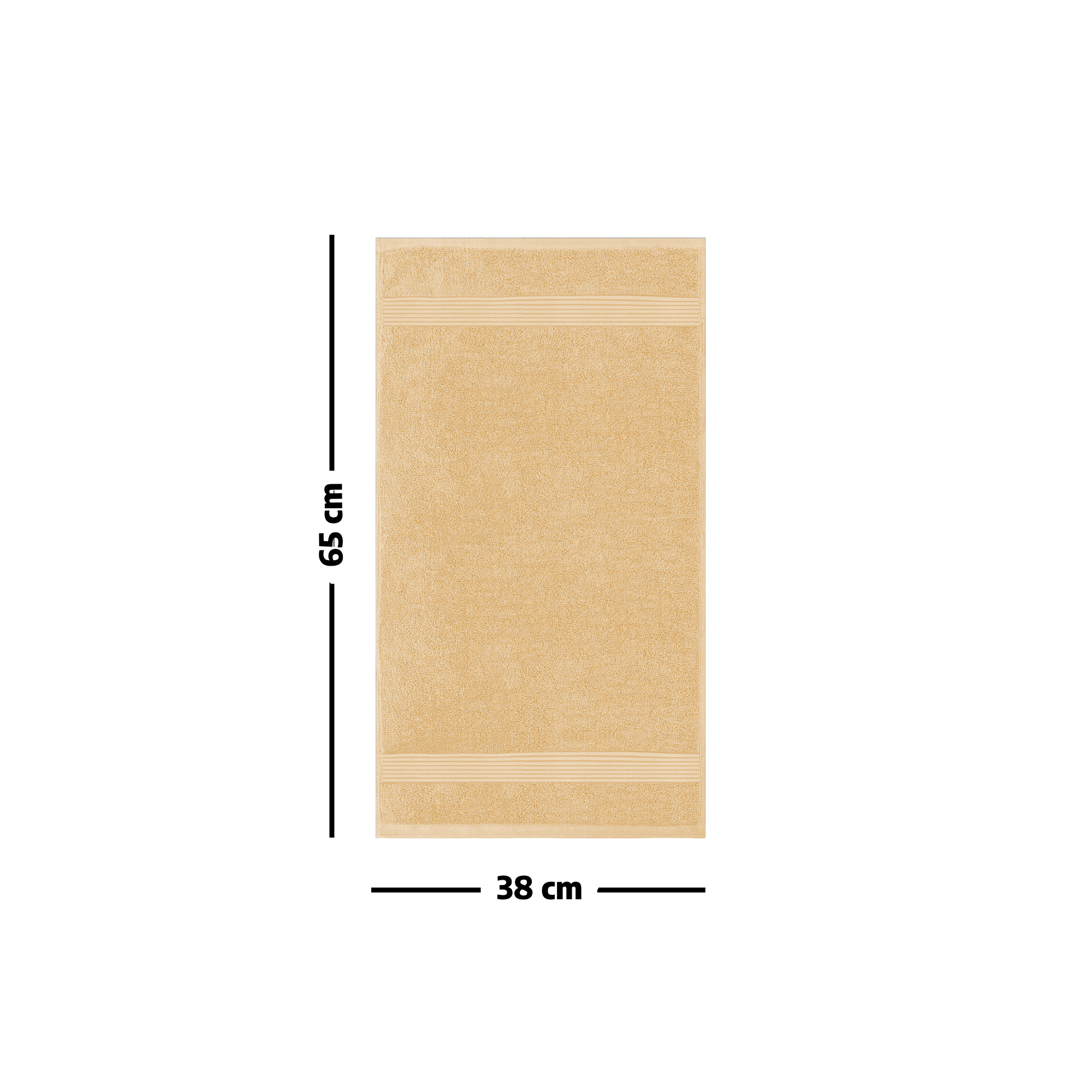 Foto 4 pulgar | Toalla Segovia Pullman Mod: T1207 Color Beige