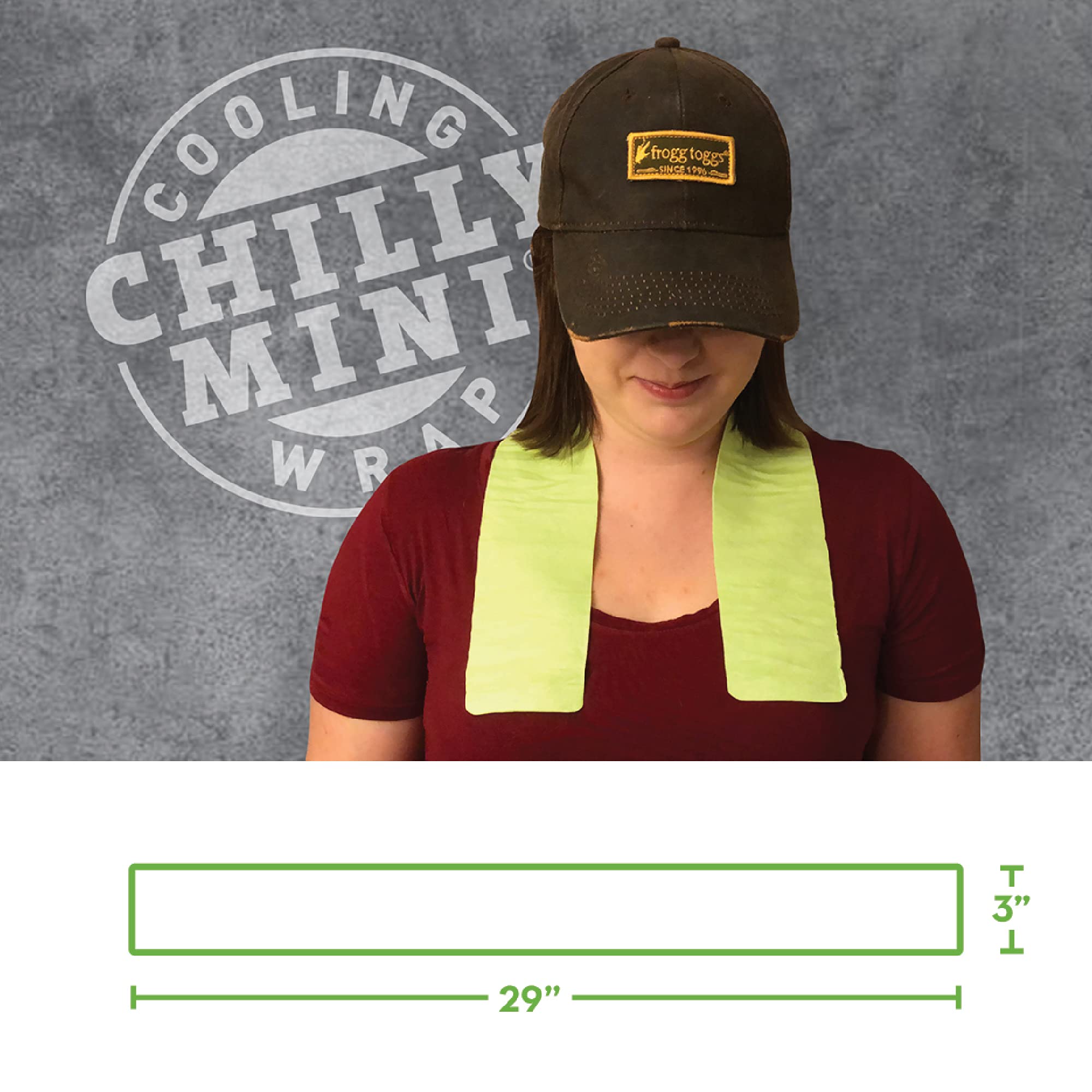 Foto 5 | Toalla Refrescante Para Cuello Frogg Toggs Chilly Mini Blue, Paquete De 6 - Venta Internacional.