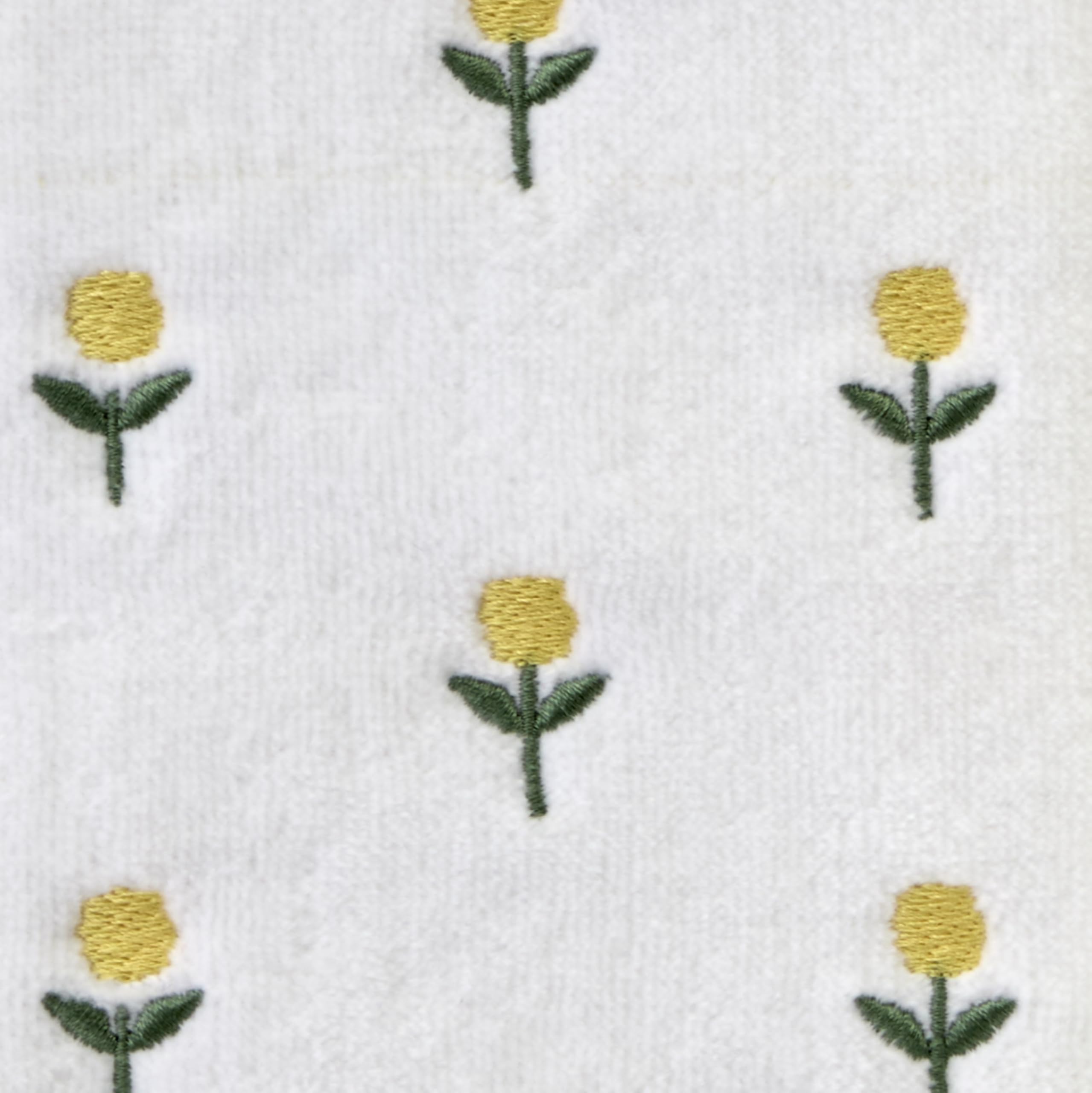 Foto 5 | Juego De Toallas De Mano Skl Home Staggered Blossoms, 2 Piezas, Algodón Blanco - Venta Internacional.