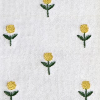 Foto 5 | Juego De Toallas De Mano Skl Home Staggered Blossoms, 2 Piezas, Algodón Blanco - Venta Internacional.
