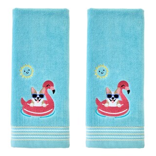 Foto 1 | Juego De Toallas De Mano Skl Home Floating Corgi, 2 Piezas, Para Baño/cocina/bar - Venta Internacional.