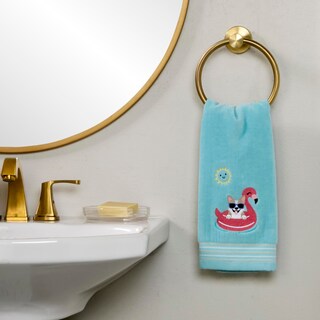 Foto 2 | Juego De Toallas De Mano Skl Home Floating Corgi, 2 Piezas, Para Baño/cocina/bar - Venta Internacional.