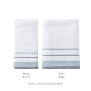 Foto 2 | Toalla De Baño Skl Home Go Round Algodón Blanco 70 X 130 Cm - Venta Internacional.