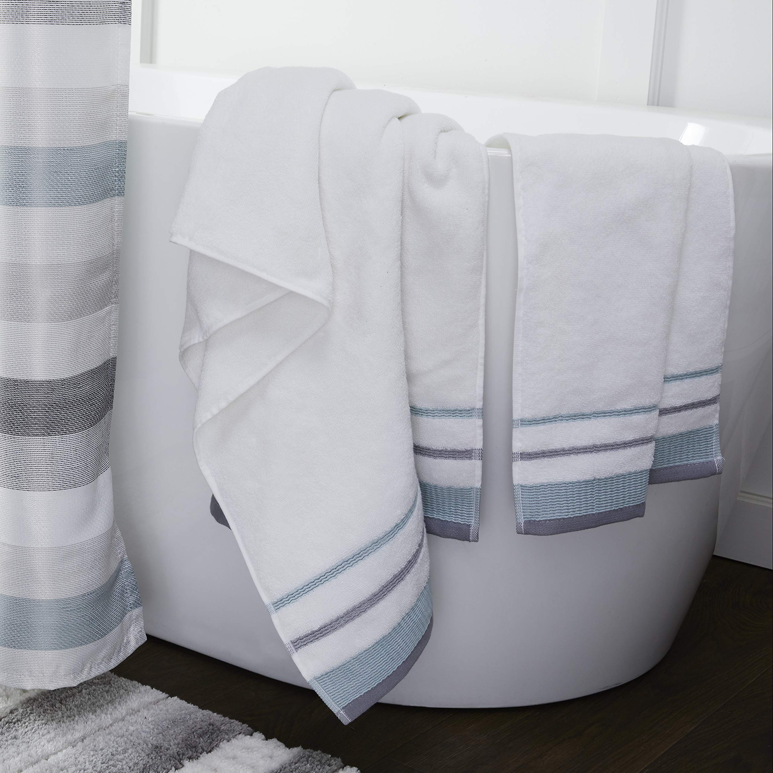 Foto 5 pulgar | Toalla De Baño Skl Home Go Round  Algodón Blanco  70 X 130 Cm - Venta Internacional.