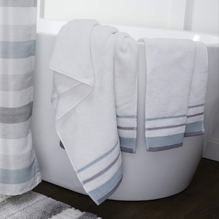 Foto 4 | Toalla De Baño Skl Home Go Round Algodón Blanco 70 X 130 Cm - Venta Internacional.