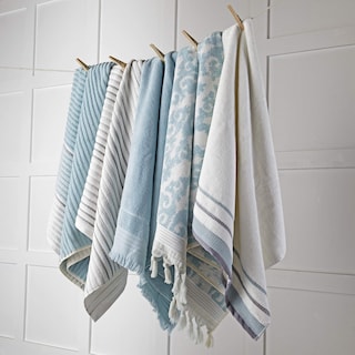 Foto 5 | Toalla De Baño Skl Home Go Round Algodón Blanco 70 X 130 Cm - Venta Internacional.