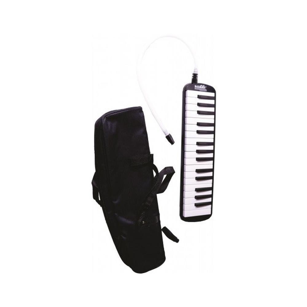 Foto 4 pulgar | Melódica de 32 Teclas Romms con Estuche de Tela color Negro