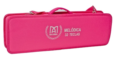 Foto 6 | Melódica 32 Teclas Con Estuche Y Boquilla Maxima Sr-32sf Rosa