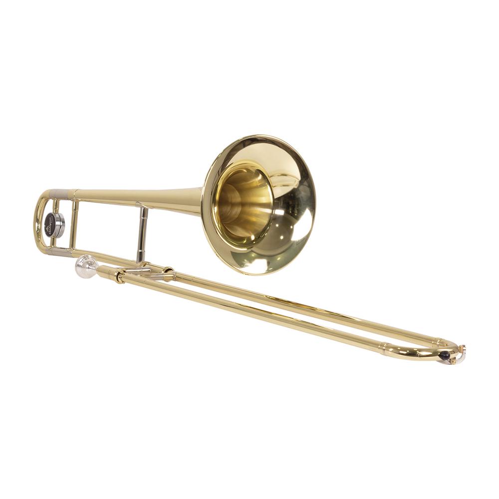 Foto 3 pulgar | Trombón Yellow Brass En Si Bemol Vosi Antigua Tb2210lq-ah Color Dorado Con Case