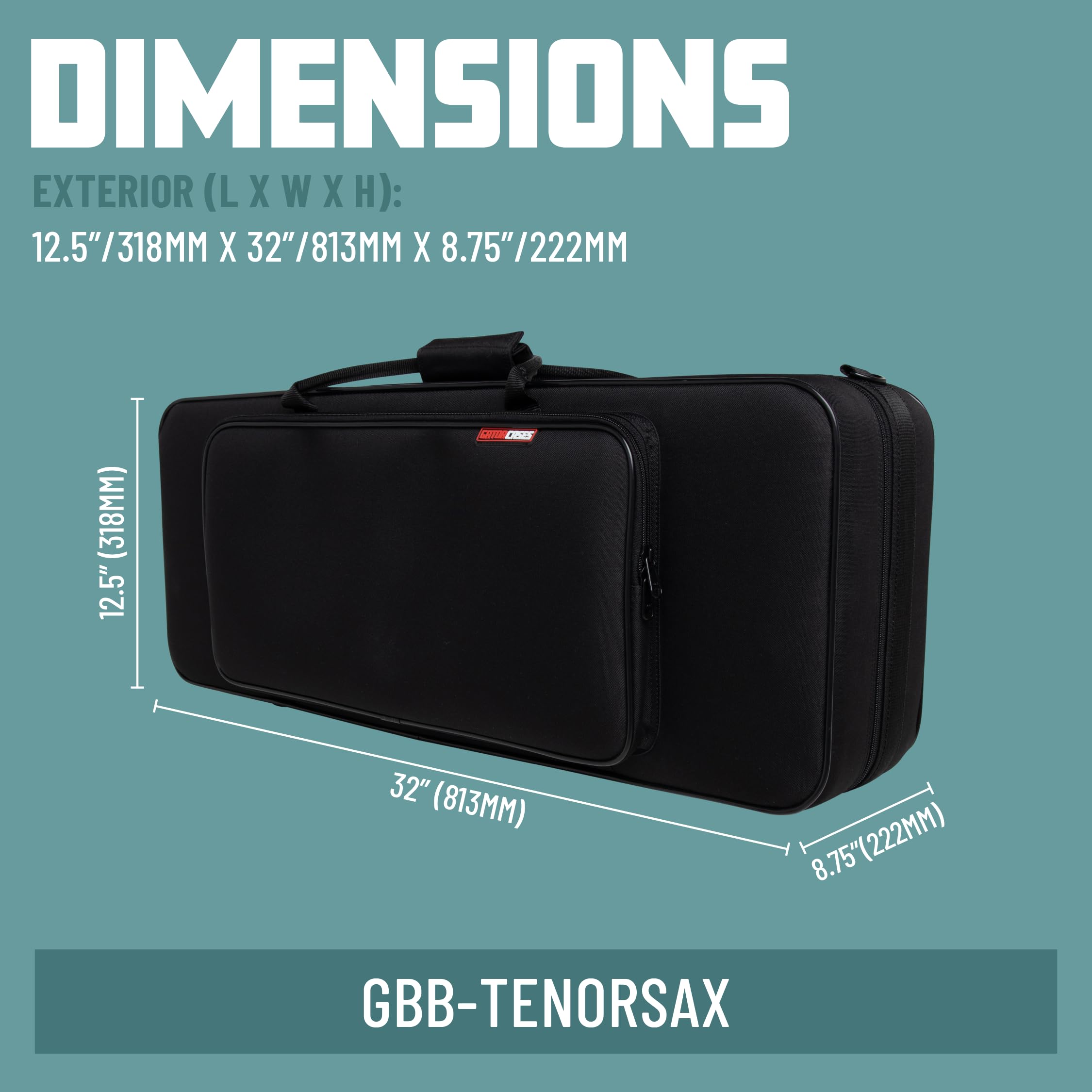Foto 6 | Estuches Case Gator Series Largo, Livianos, Para Saxo Tenor En Si Bemol - Venta Internacional.