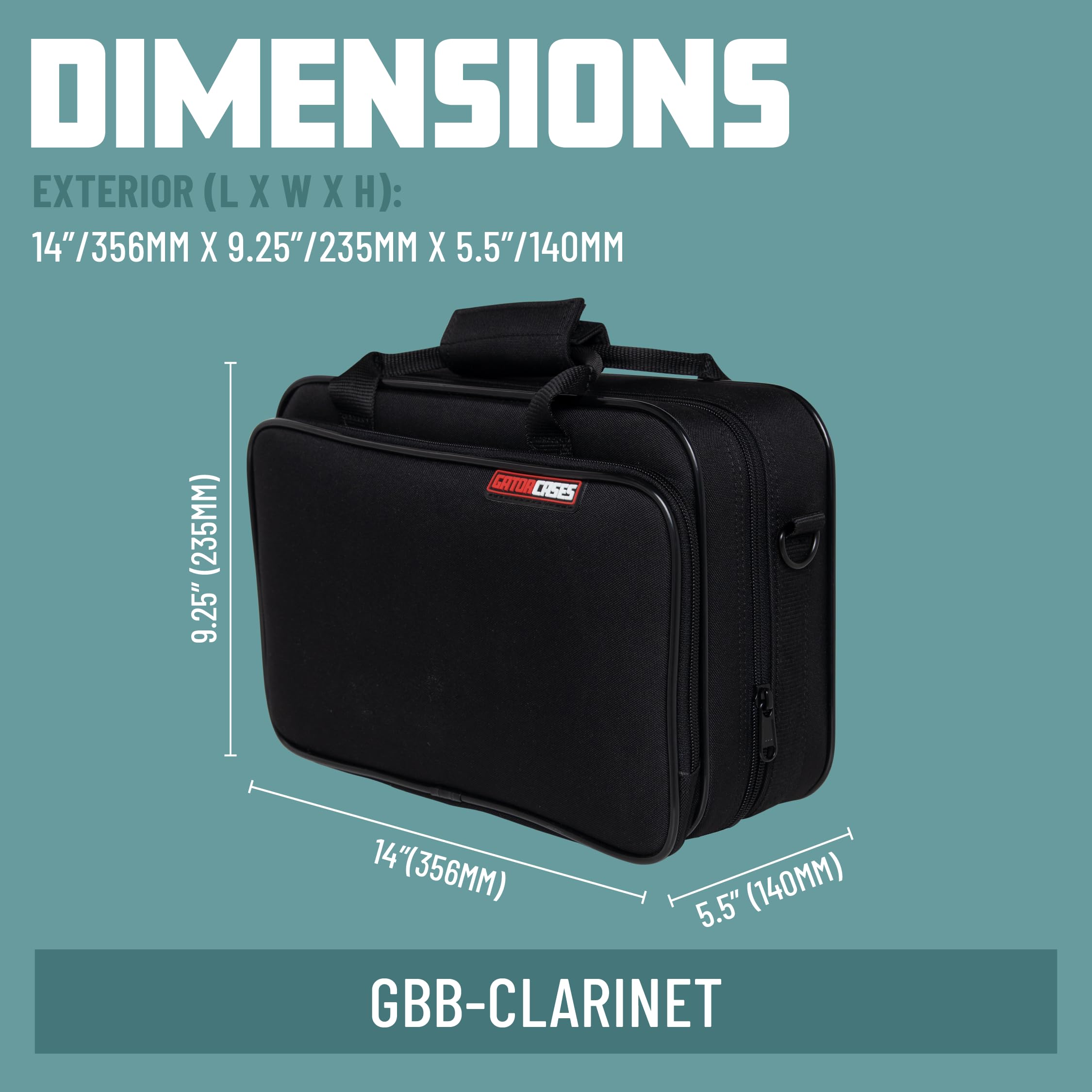 Foto 6 | Case Gator Cases Largo Series, Livianas, Para Clarinete En Si Bemol - Venta Internacional.