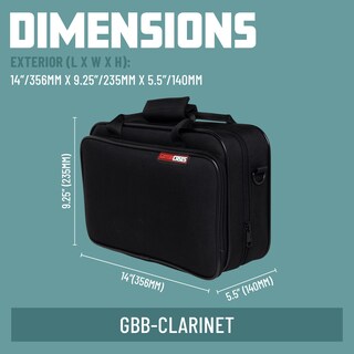 Foto 6 | Case Gator Cases Largo Series, Livianas, Para Clarinete En Si Bemol - Venta Internacional.