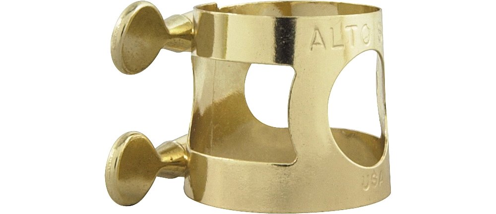 Ligadura Para Saxofón Alto Yamaha Yac 1607 Latón - Venta Internacional.