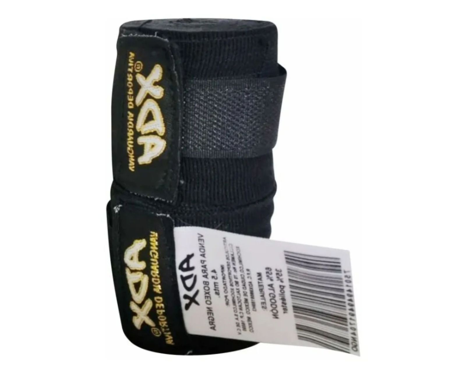 Foto 2 pulgar | Venda Semielástica ADX Negra 4.5 m 1 Par