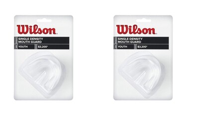 Foto 1 | Protector Bucal Wilson Single Density Youth (paquete De 2) - Venta Internacional.