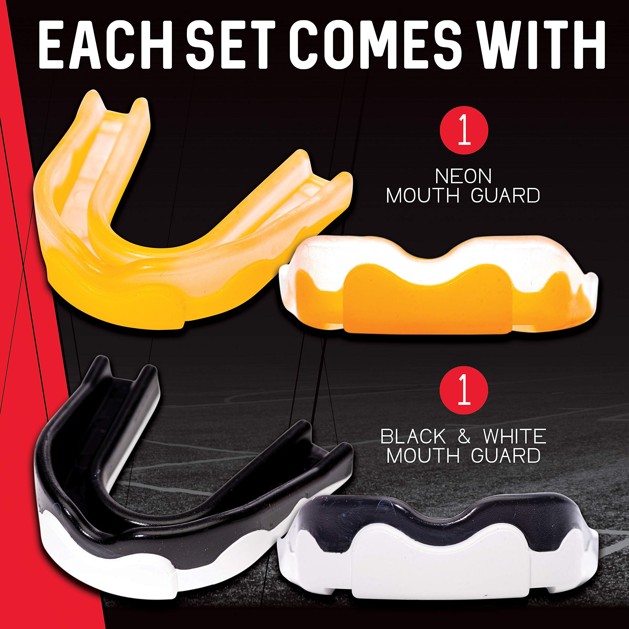 Foto 4 pulgar | Protectores Bucales Franklin Sports Athletic Para Jóvenes De 6 A 11 Años 2 P - Venta Internacional.