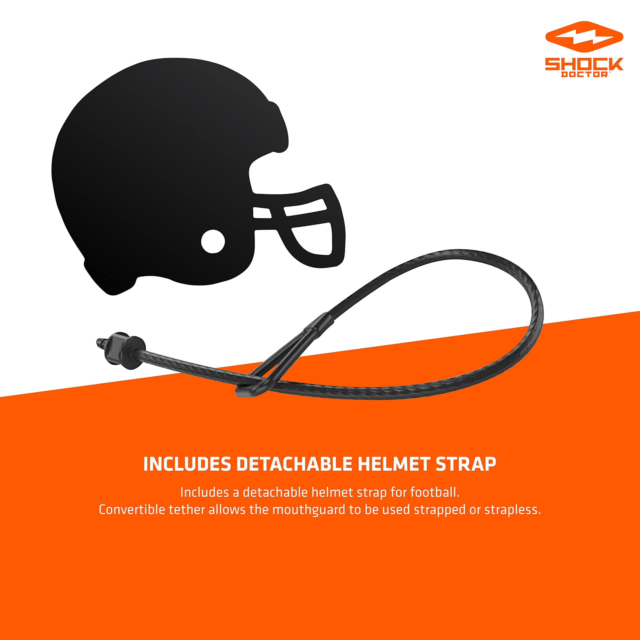 Foto 4 pulgar | Protector Bucal Shock Doctor Gel Max Heavy Duty Sports - Venta Internacional.