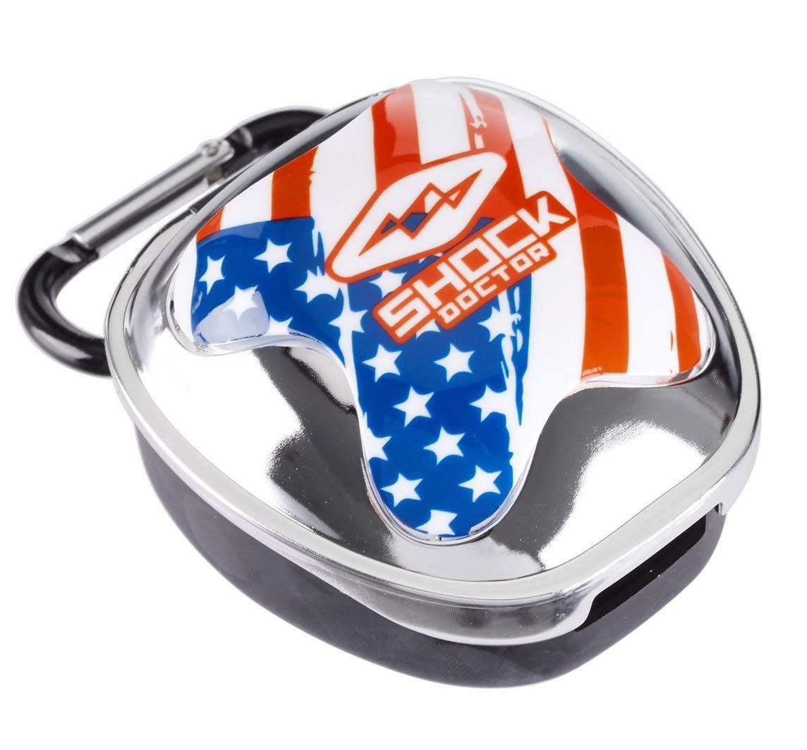 Funda Para Protector Bucal Shock Doctor, Con Almacenamiento Universal Y Ventilado - Venta Internacional.