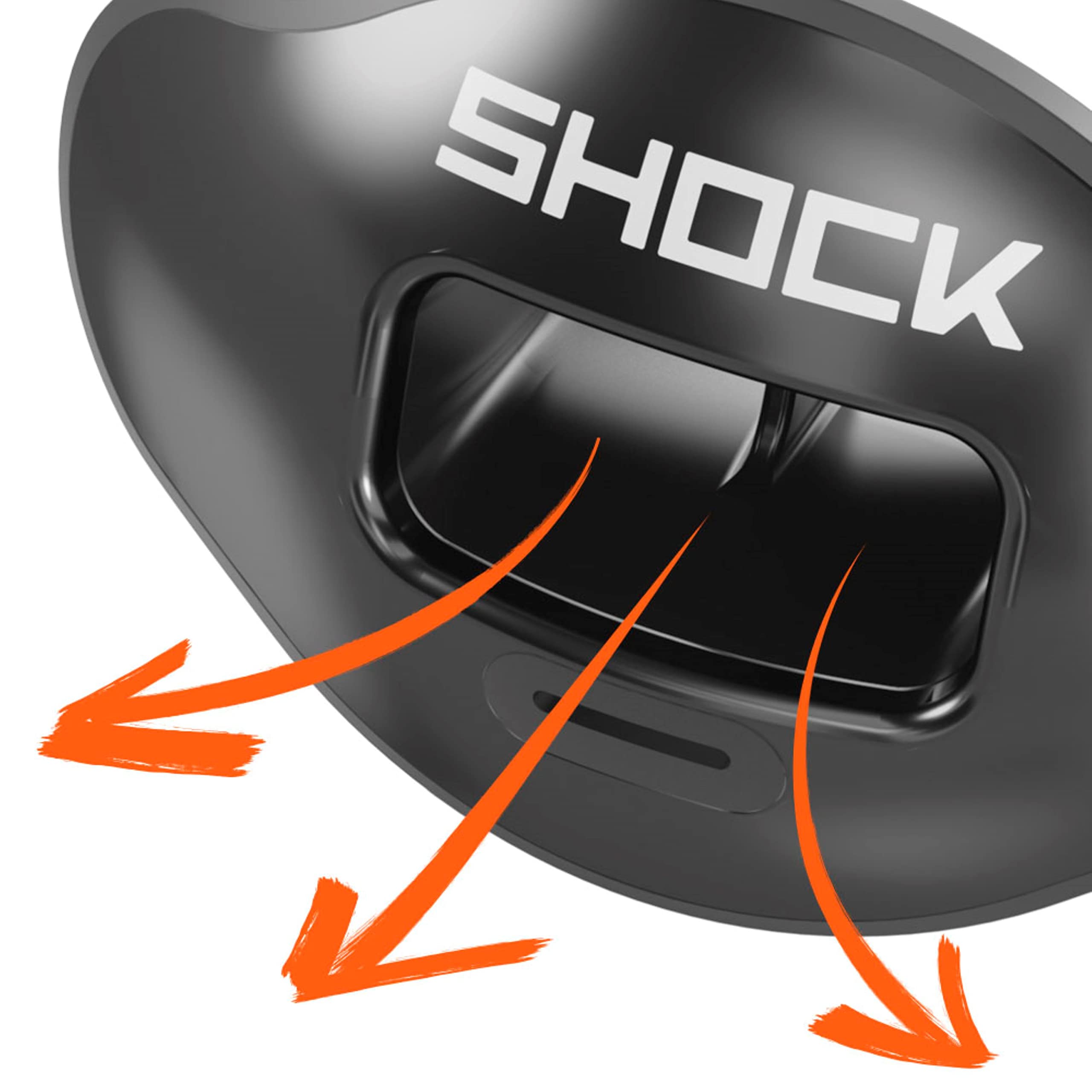 Foto 3 pulgar | Protector Bucal Shock Doctor Lip Guard Max Airflow Football - Venta Internacional.