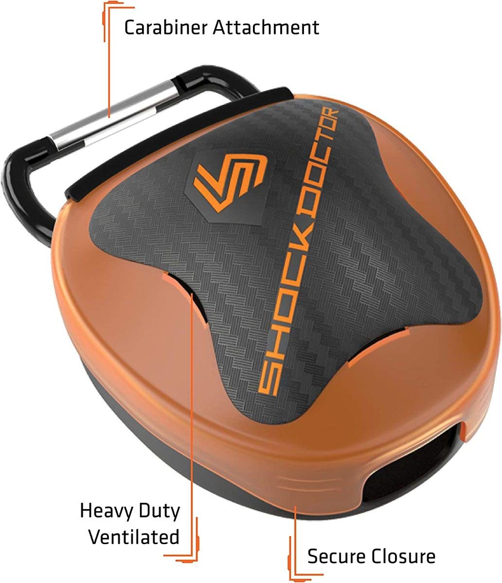 Foto 3 pulgar | Funda Para Protector Bucal Shock Doctor, Con Almacenamiento Universal Y Ventilado - Venta Internacional.