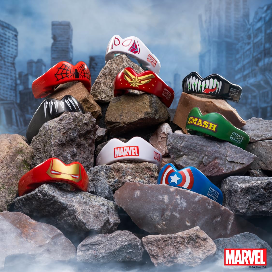 Foto 8 pulgar | Protector Bucal Deportivo Marvel Venom De Doble Capa Premium Para Adultos - Venta Internacional.