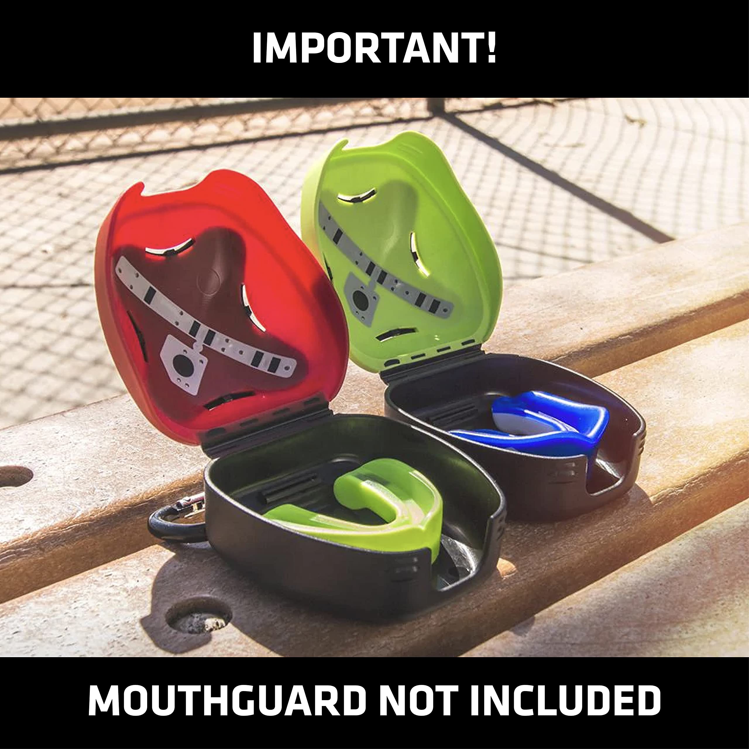 Foto 4 pulgar | Funda Para Protector Bucal Shock Doctor, Con Almacenamiento Universal Y Ventilado - Venta Internacional.