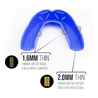 Foto 4 | Protector Bucal Sisu 3d Youth Royal Blue De 2.0 Mm Para Atletas De Menos De 5 Pies - Venta Internacional.