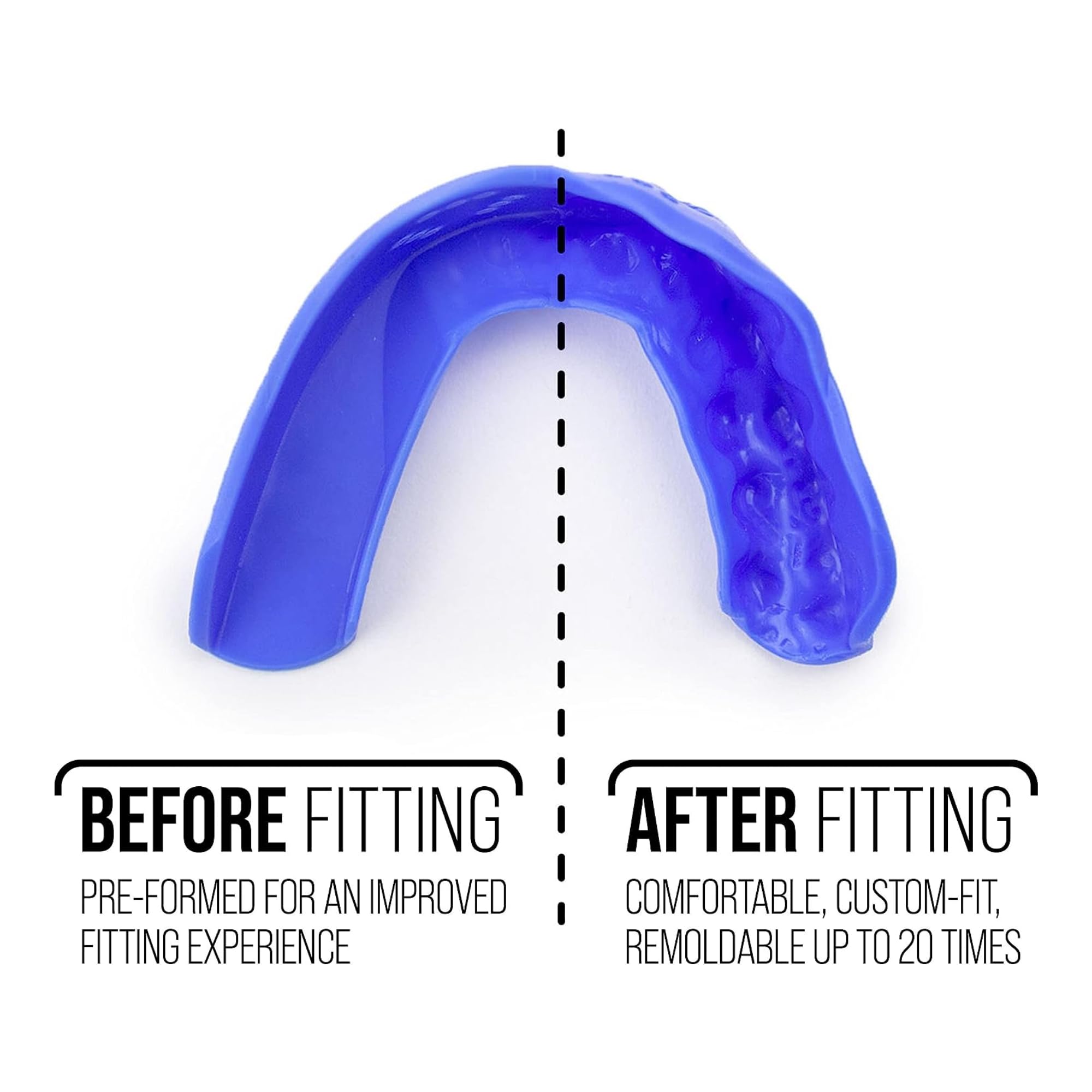 Foto 6 pulgar | Protector Bucal Sisu 3d Youth Royal Blue De 2.0 Mm Para Atletas De Menos De 5 Pies - Venta Internacional.