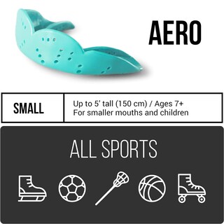 Foto 2 | Protector Bucal Sisu Aero Lucky Lavender De 1 6 Mm De Grosor Tamaño Pequeño - Venta Internacional.