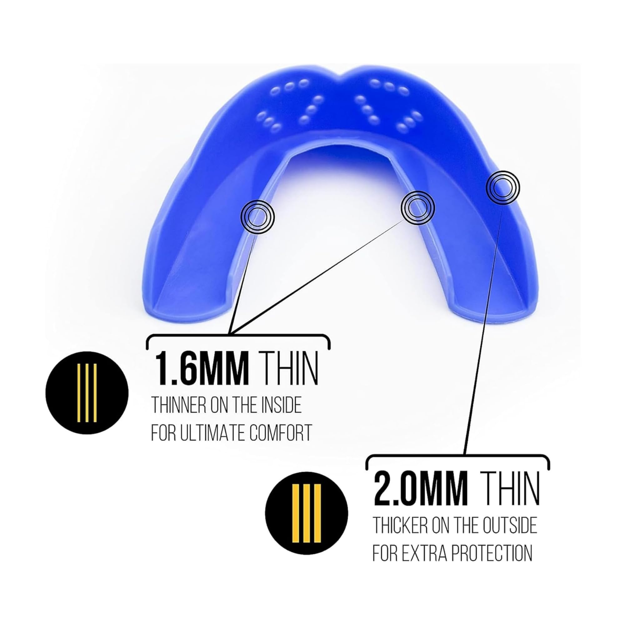 Foto 5 pulgar | Protector Bucal Sisu 3d Snow White 2.0 Mm De Grosor Para Atletas - Venta Internacional.