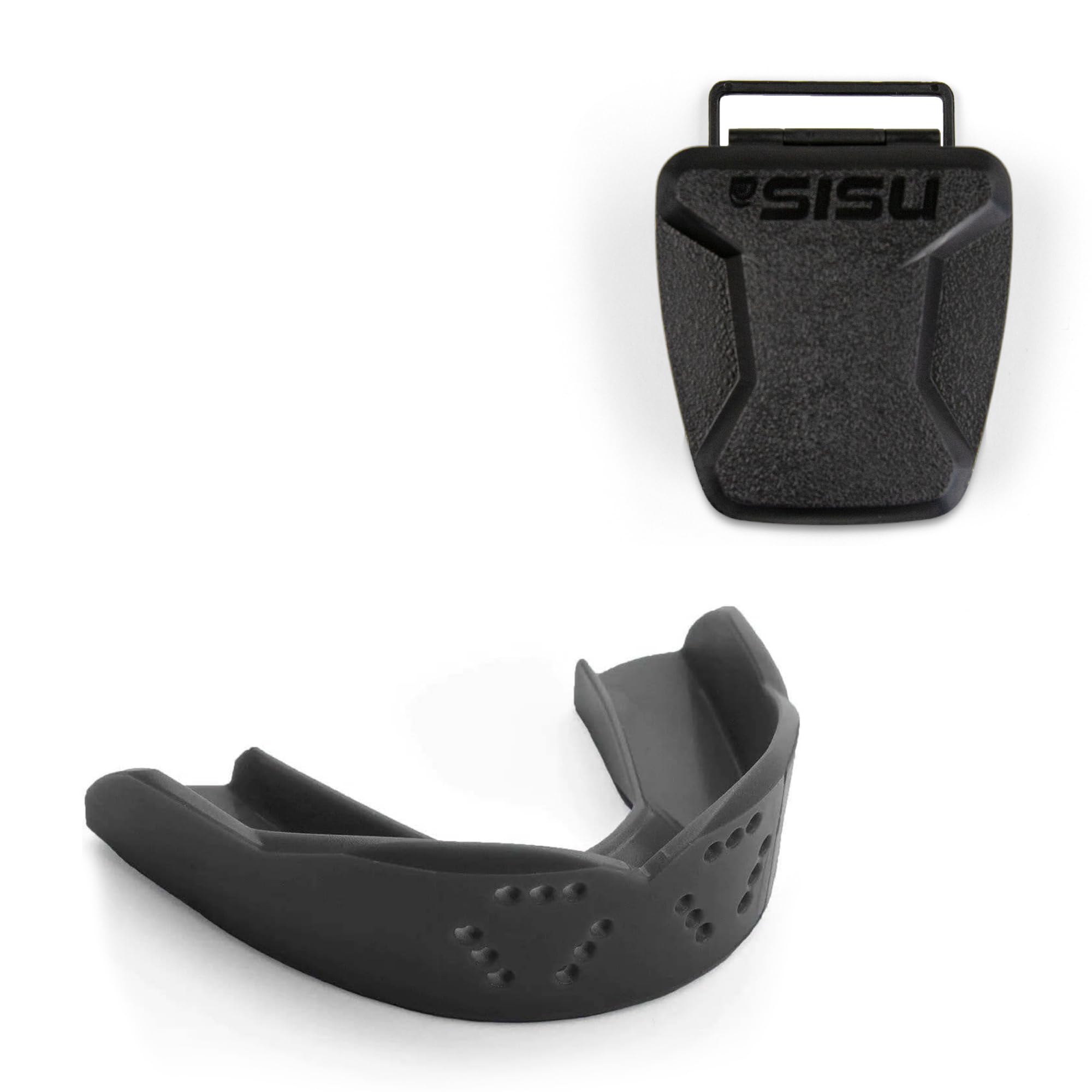 Foto 2 pulgar | Protector Bucal Sisu 3d Negro Antracita De 2.0 Mm De Grosor Para Atletas - Venta Internacional.