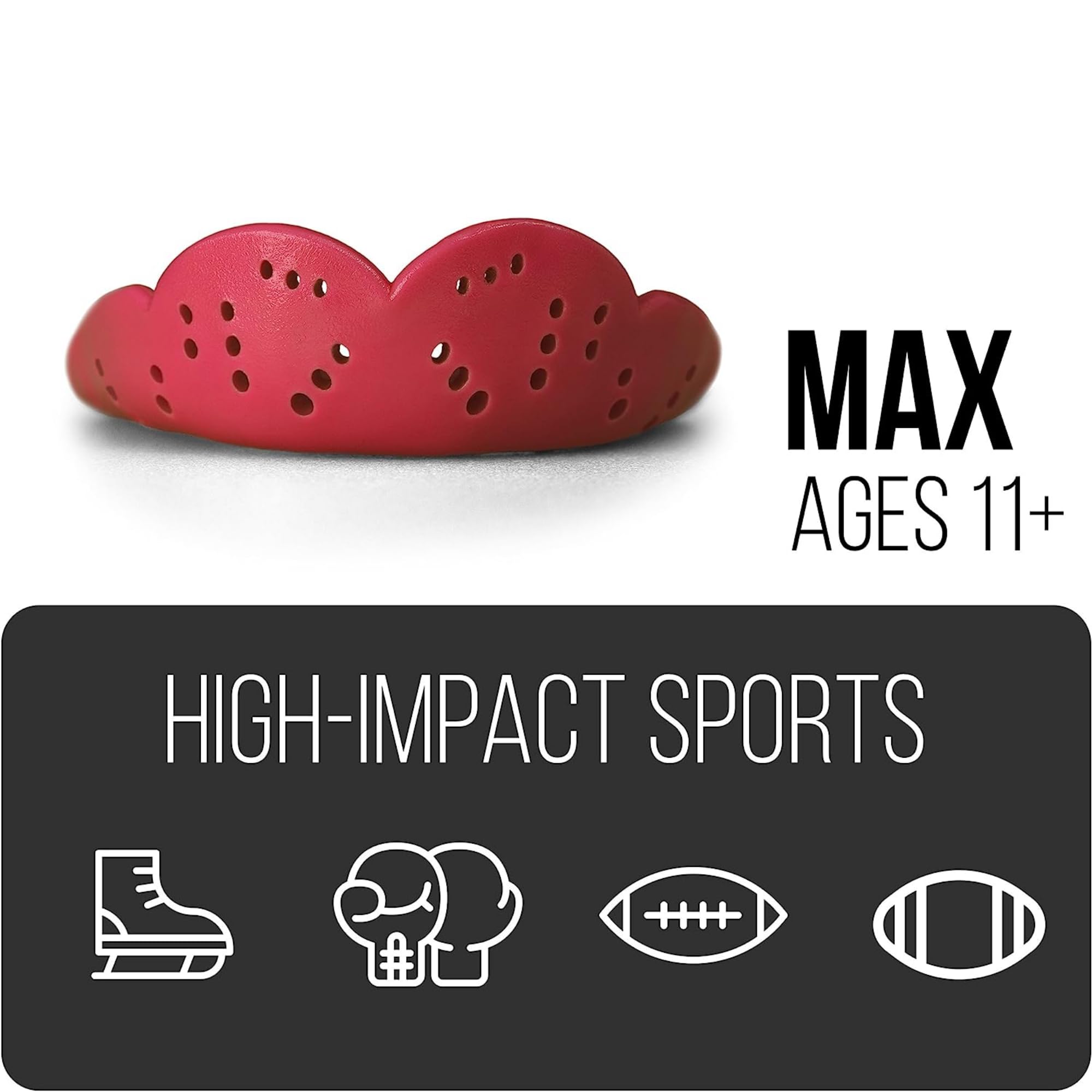 Foto 3 pulgar | Protector Bucal Sisu Max Mighty Maroon De 2 4 Mm De Grosor Moldeado A Medida - Venta Internacional.