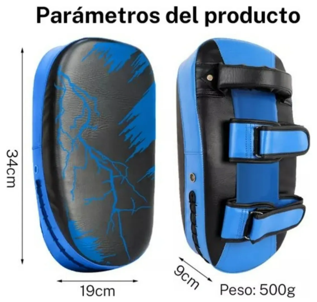 Foto 3 pulgar | Manoplas De Boxeo Xtellar - Punch Pad De Piel Sintética Premium