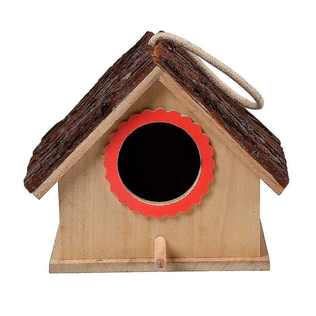 Nidos De Pájaros Colgantes De Madera Para Casas De Pájaros, Suministros Para Mascotas - Venta Internacional.