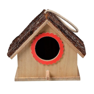 Foto 1 | Nidos De Pájaros Colgantes De Madera Para Casas De Pájaros, Suministros Para Mascotas - Venta Internacional.