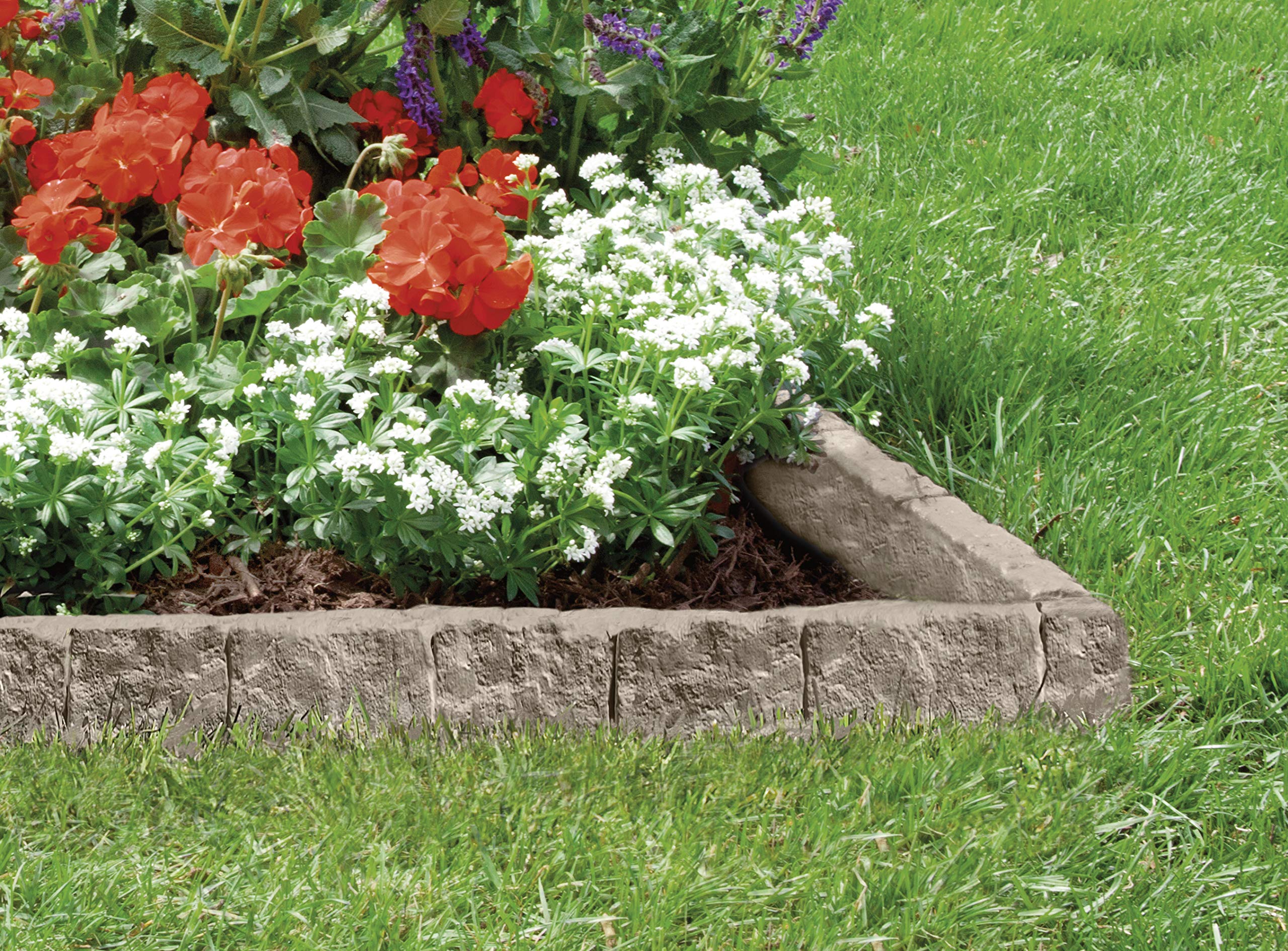 Foto 4 | Bordes De Jardín Suncast Bse10tg Borderstone, Paquete De 10 - Venta Internacional.